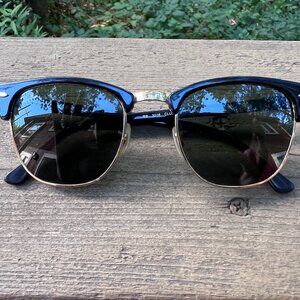 Ray-ban Classic Clubmaster 51mm Sunglasses
